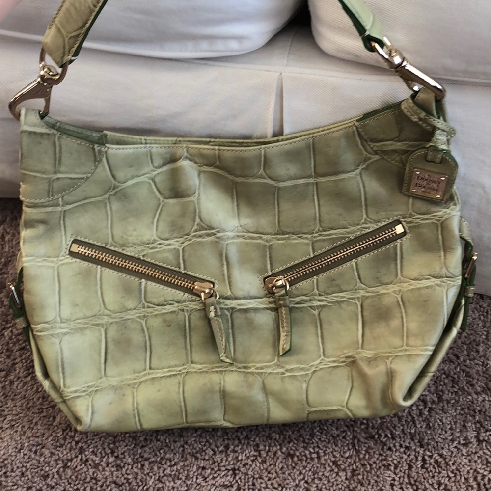 Dooney & Bourke leather bag green